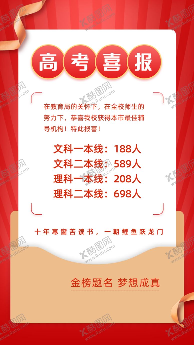 编号：53698612261352304136【酷图网】源文件下载-喜报宣传