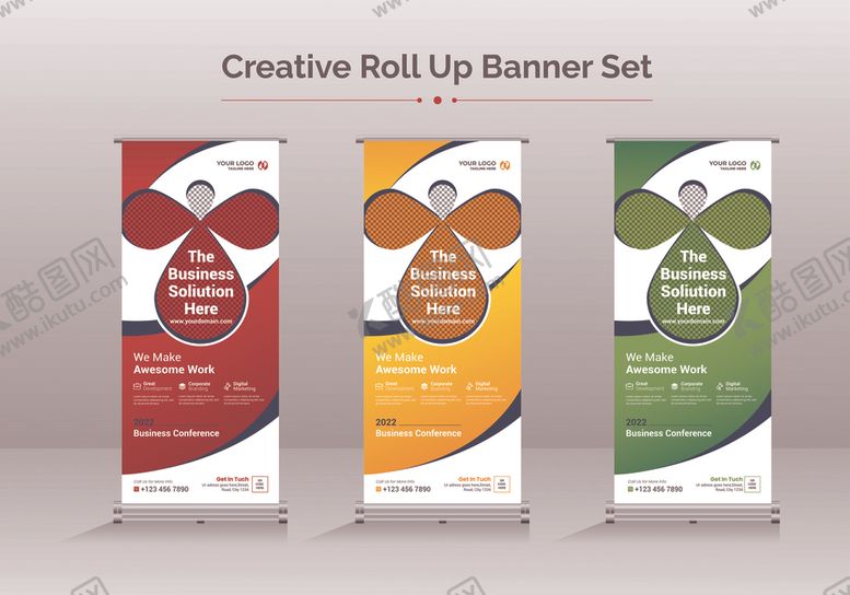 编号：85733410311648409673【酷图网】源文件下载-展架模版