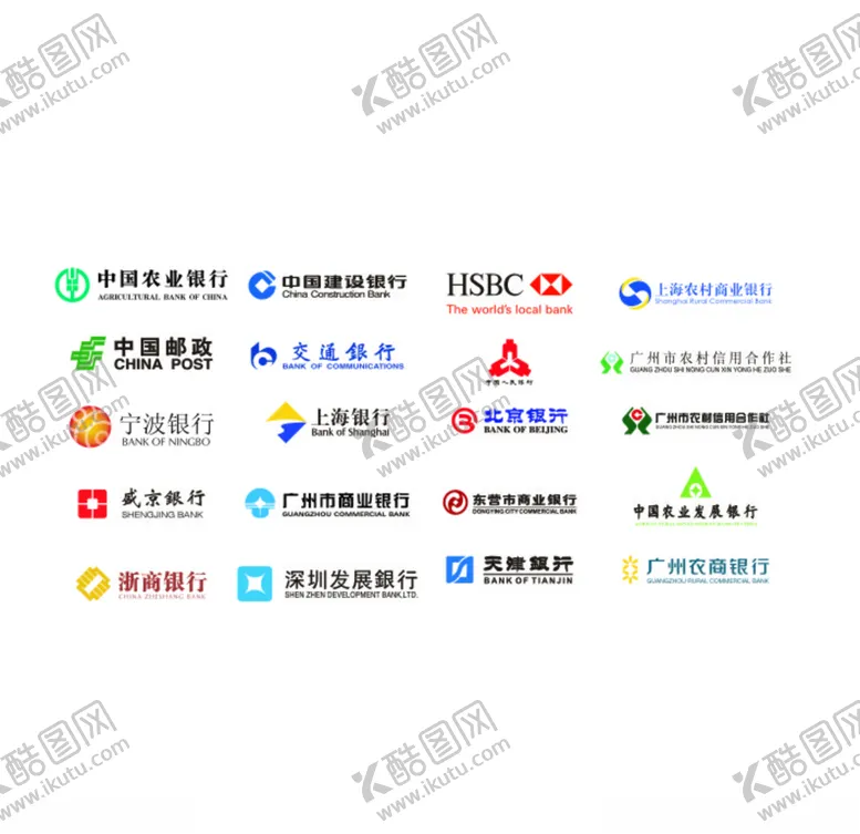 编号：71947910020822578768【酷图网】源文件下载-合作银行logo