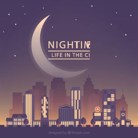 生活城市夜晚