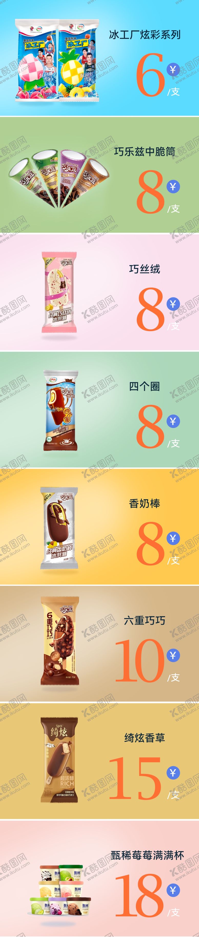 编号：41335604030345107383【酷图网】源文件下载-雪糕价签