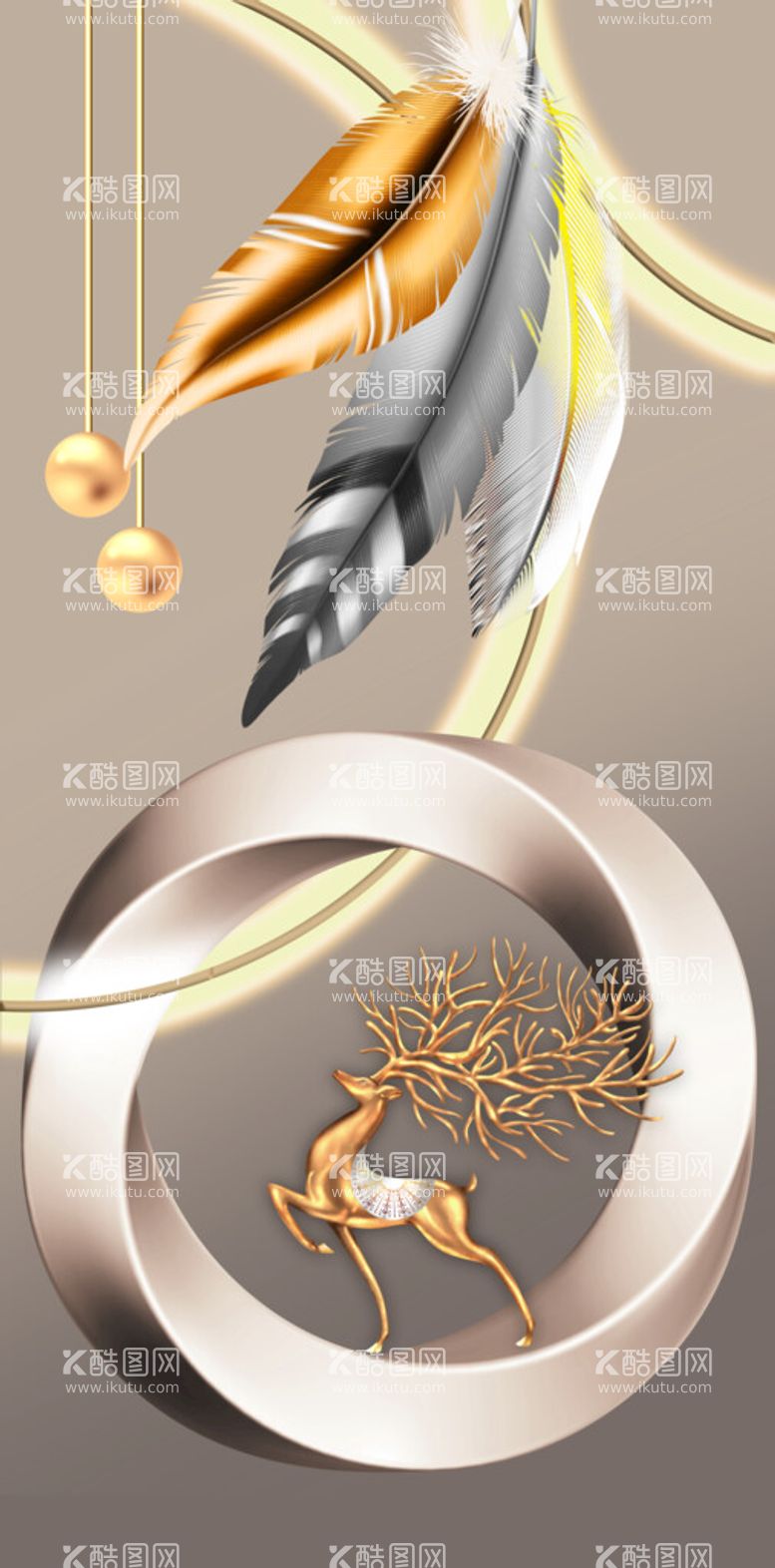 编号：04521309232041357416【酷图网】源文件下载-玄关装饰画