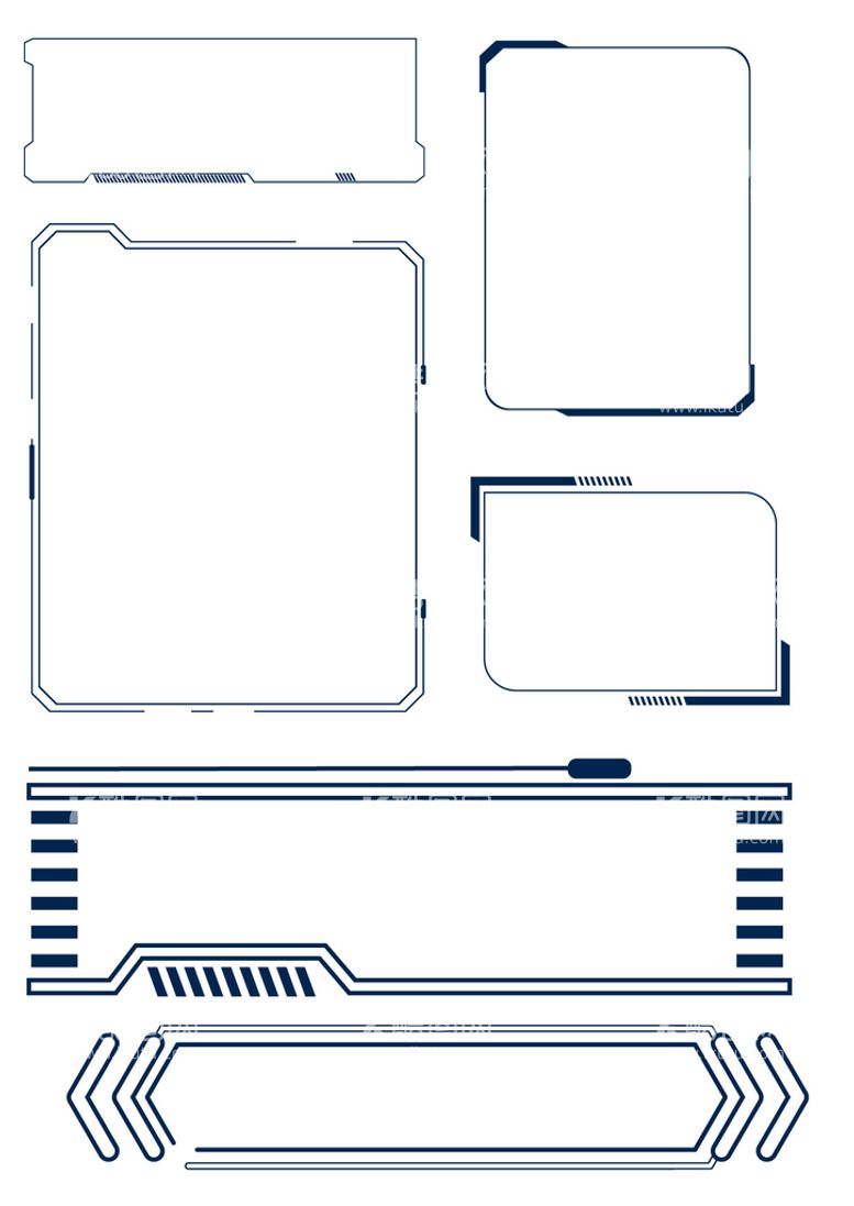 编号：48123609292020000863【酷图网】源文件下载-科技边框