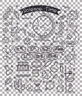 手绘线描素材