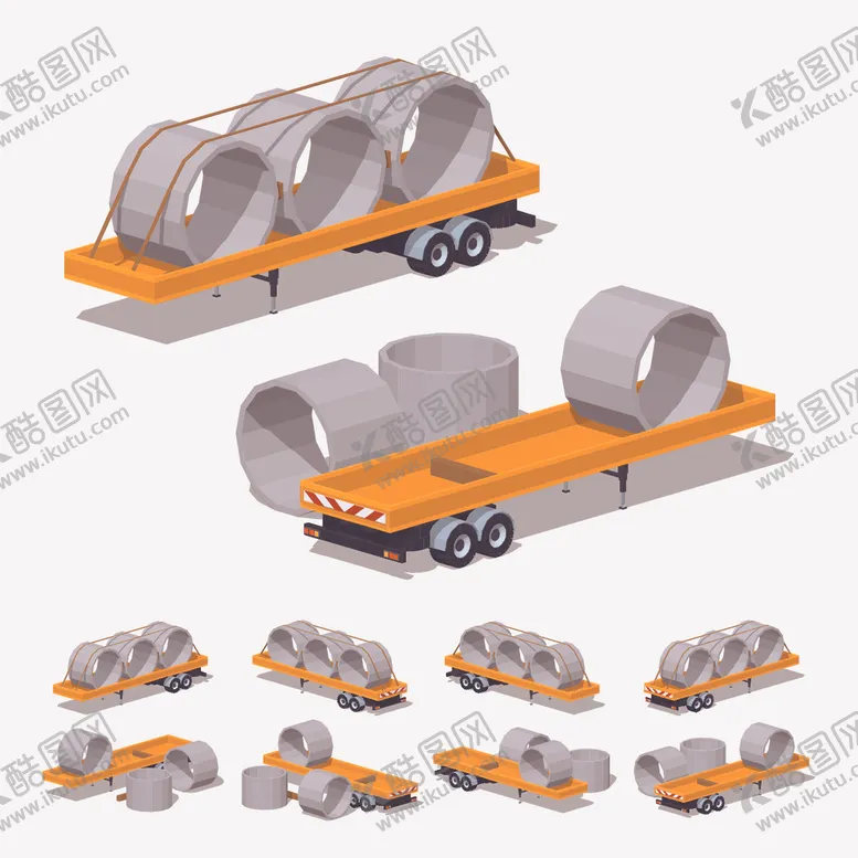 编号：70420009270402545017【酷图网】源文件下载-卡通工程车