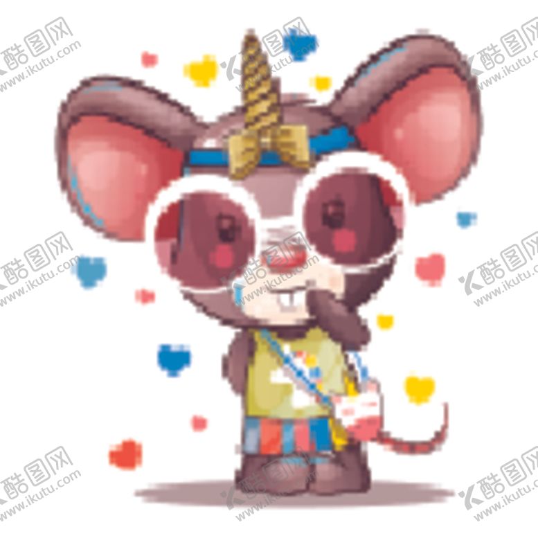 编号：35175809231259317363【酷图网】源文件下载-可爱卡通鼠