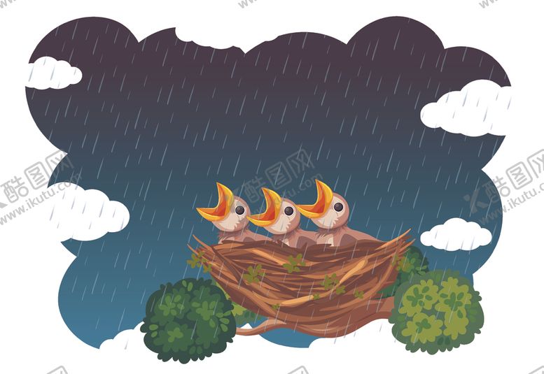 编号：35981509261423555463【酷图网】源文件下载-卡通小鸟