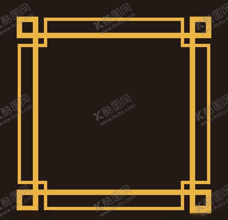 编号：12697809170344268465【酷图网】源文件下载-古典边框