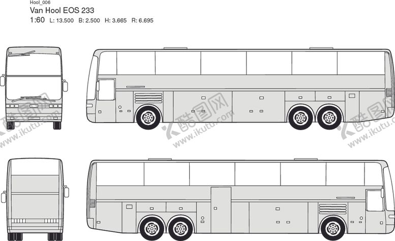 编号：97438809241235065065【酷图网】源文件下载-手绘客运汽车