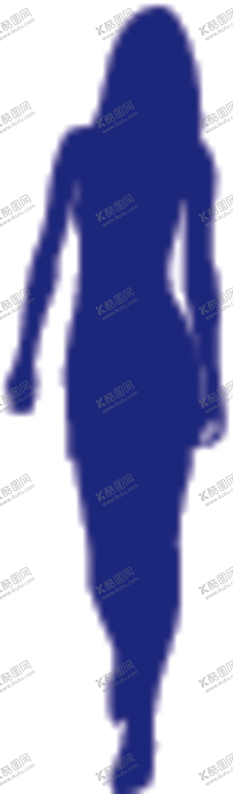 编号：65478309280815293263【酷图网】源文件下载-时尚美女剪影