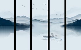 水墨山水