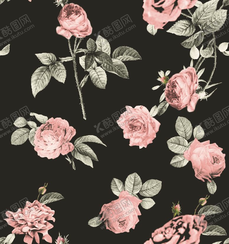 编号：28037306291654235715【酷图网】源文件下载-手绘花