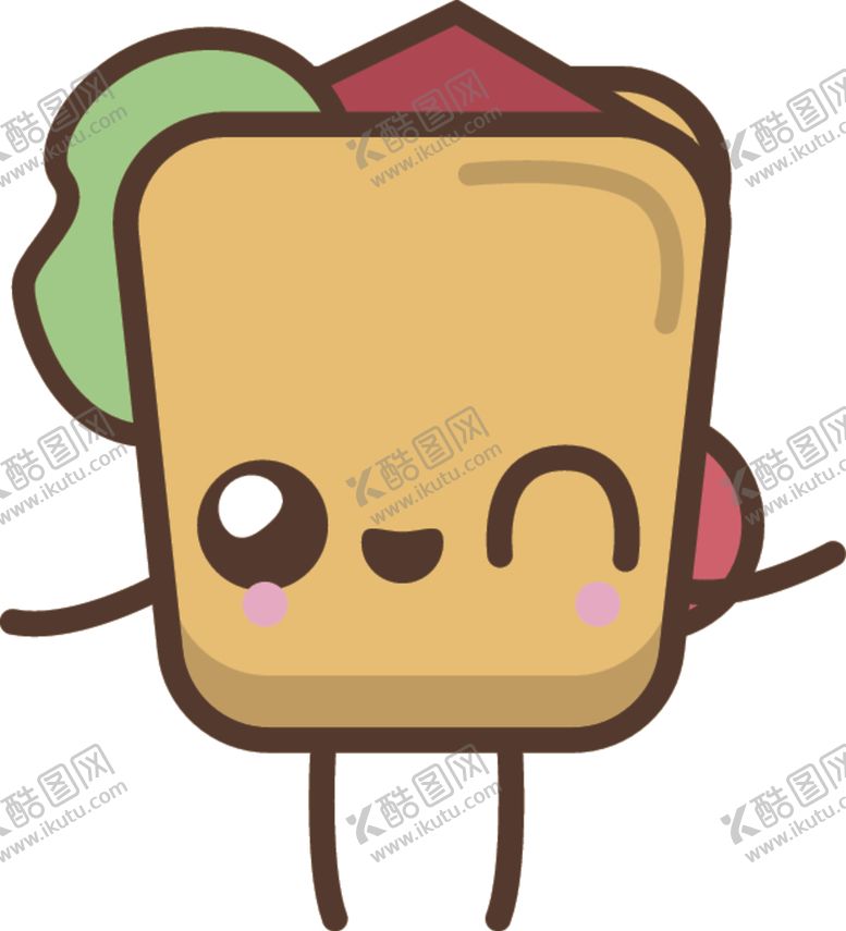 编号：12225209280801097272【酷图网】源文件下载-可爱食物