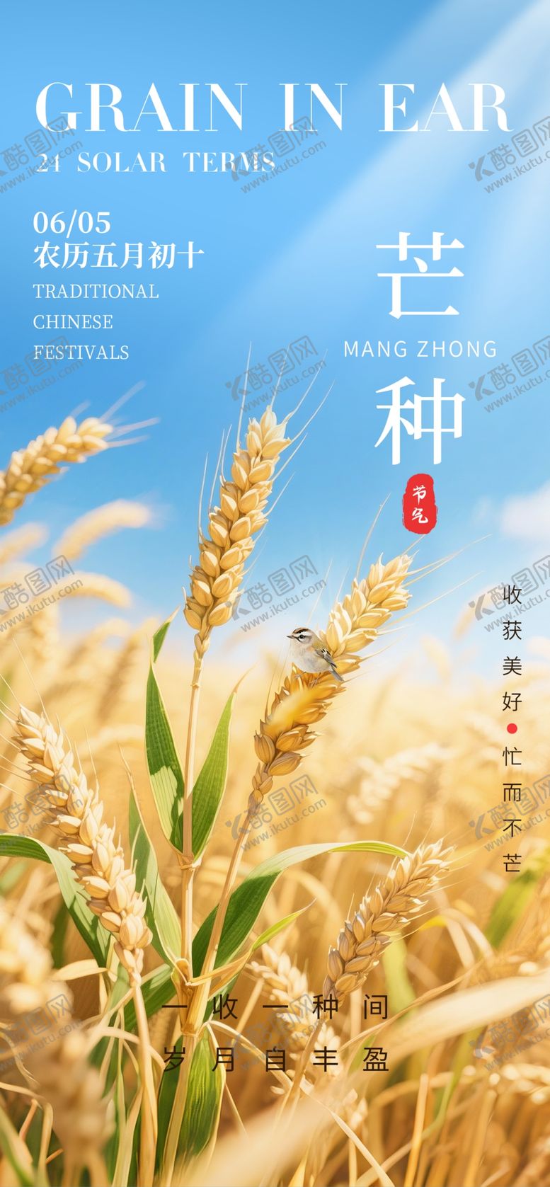 编号：30197605250217324792【酷图网】源文件下载-芒种