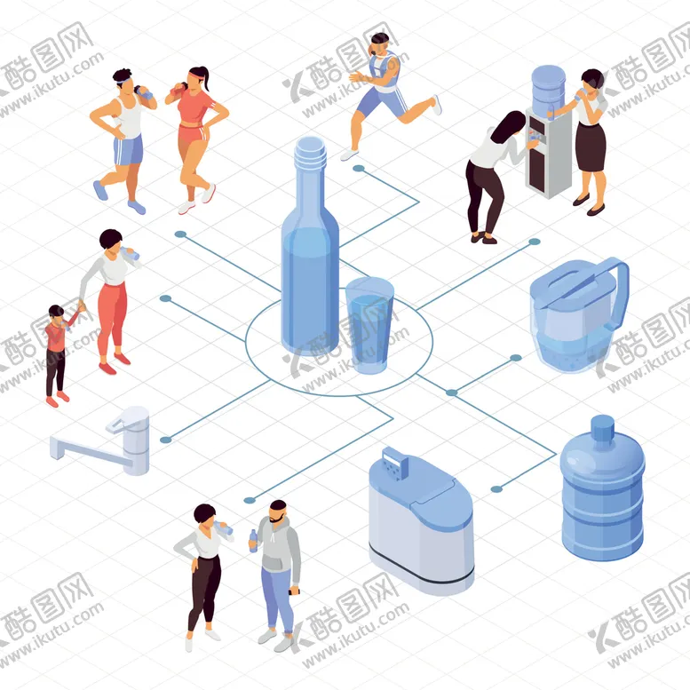 编号：75923409161909065143【酷图网】源文件下载-卡通喝水
