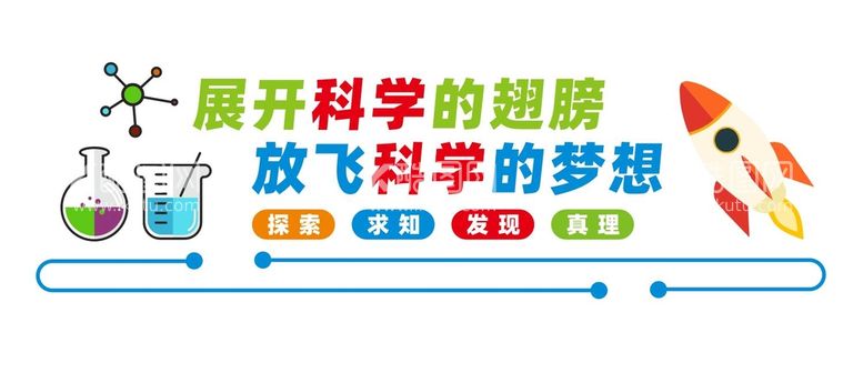 编号：77185812070120559862【酷图网】源文件下载-化学实验室文化墙