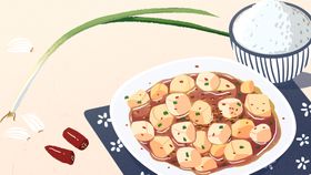 手绘美食海报图片物快餐材米饭