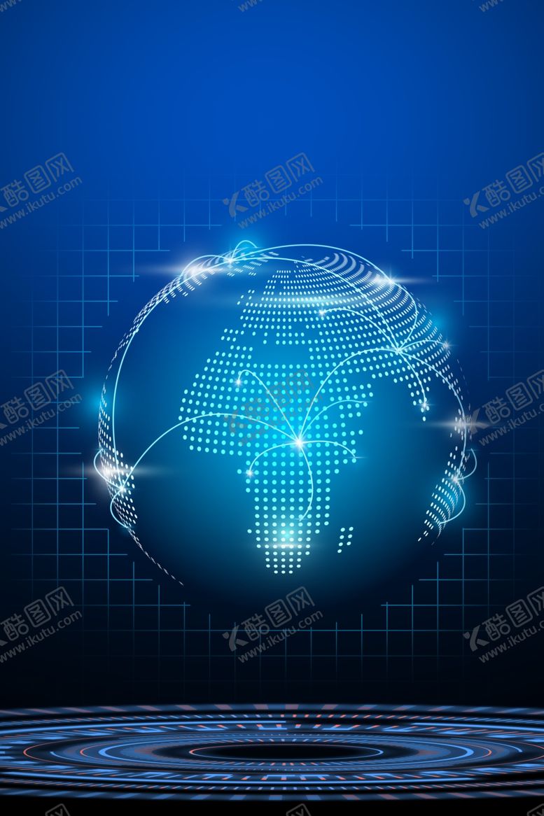 编号：38283110130233335436【酷图网】源文件下载-科技背景