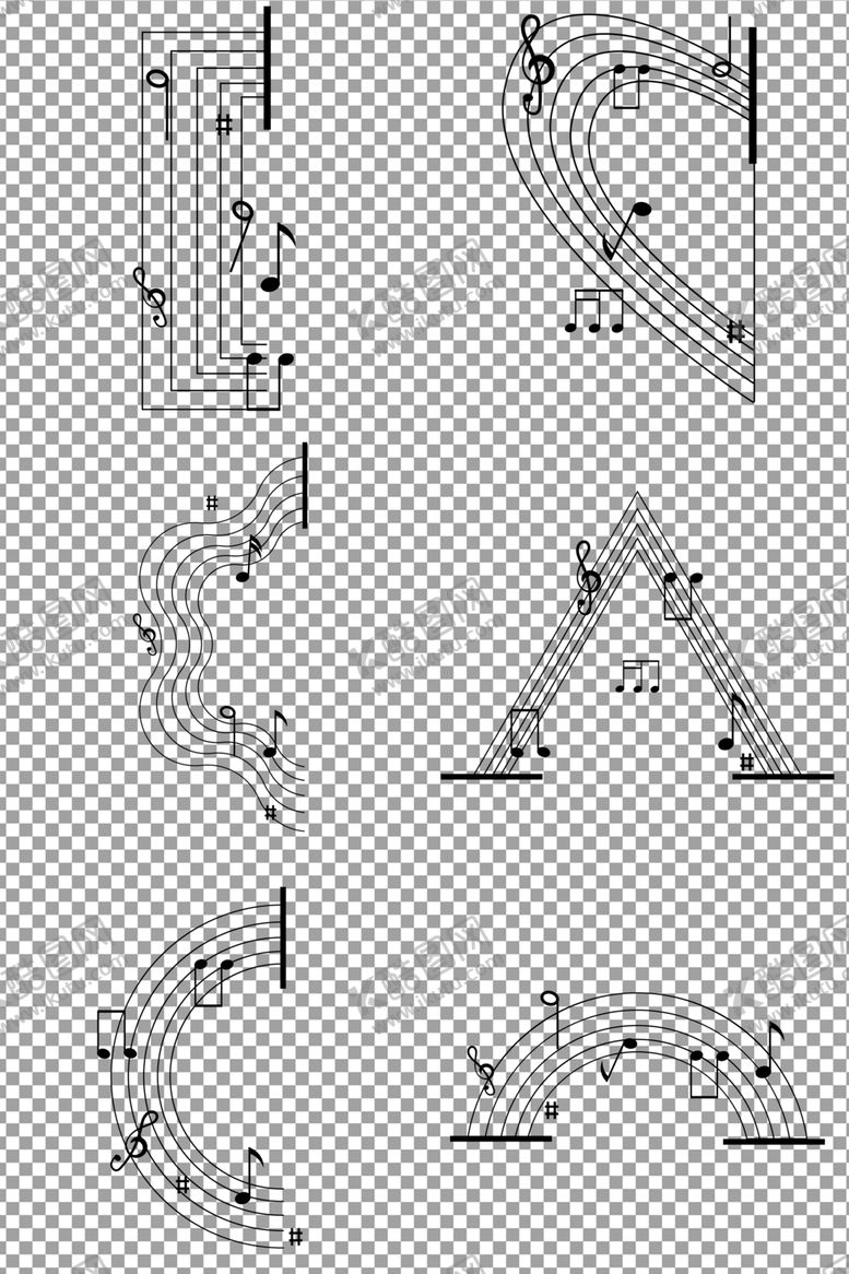 编号：54411910031549296185【酷图网】源文件下载-音乐五线谱