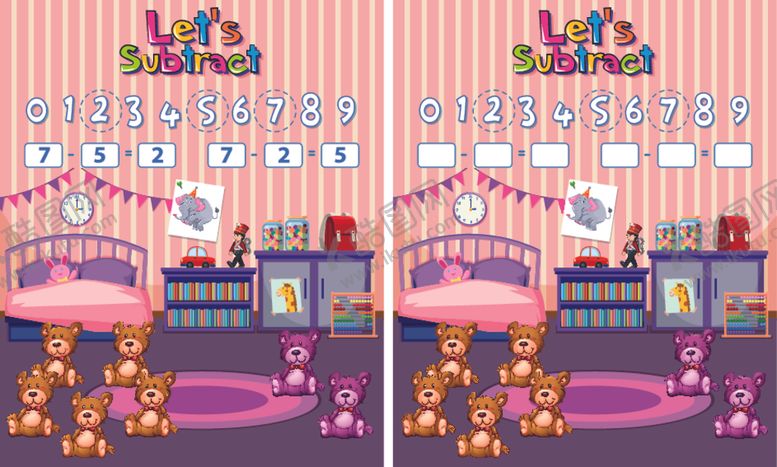 编号：24621509251205302627【酷图网】源文件下载-卡通趣味数字