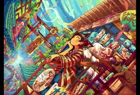 动漫漫画场景海报壁纸原设计游戏原