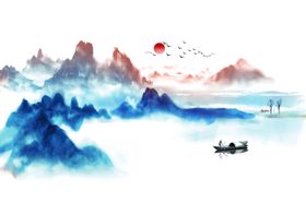 水墨山水