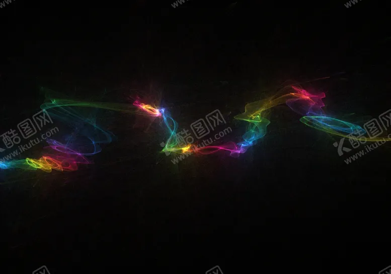 编号：87424909090009221230【酷图网】源文件下载-手绘抽象彩色烟雾线条