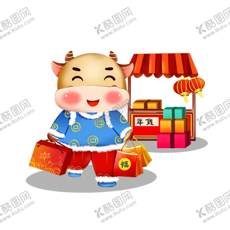 编号：85227404200637583540【酷图网】源文件下载-卡通牛形象