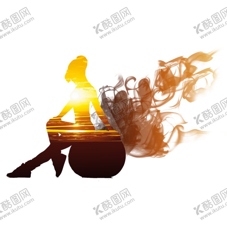 编号：14217110080517092727【酷图网】源文件下载-瑜咖剪影