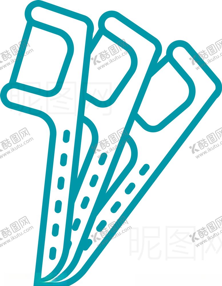 编号：65980110200013009588【酷图网】源文件下载-牙线
