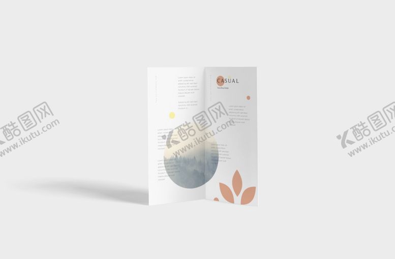 编号：27346309231211455723【酷图网】源文件下载-产品折页样机