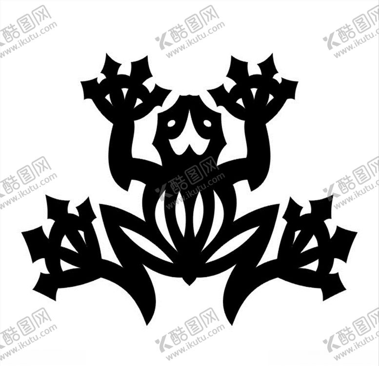 编号：45261204301758331454【酷图网】源文件下载-青蛙CDR矢量图