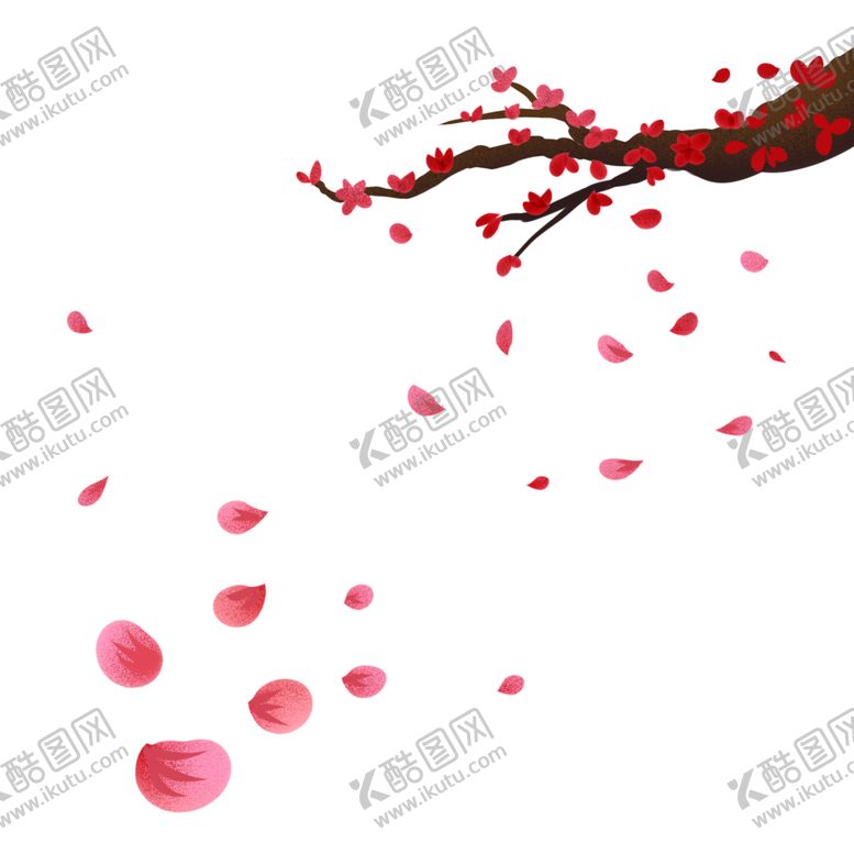 编号：14914906231853497345【酷图网】源文件下载-中国风水墨梅