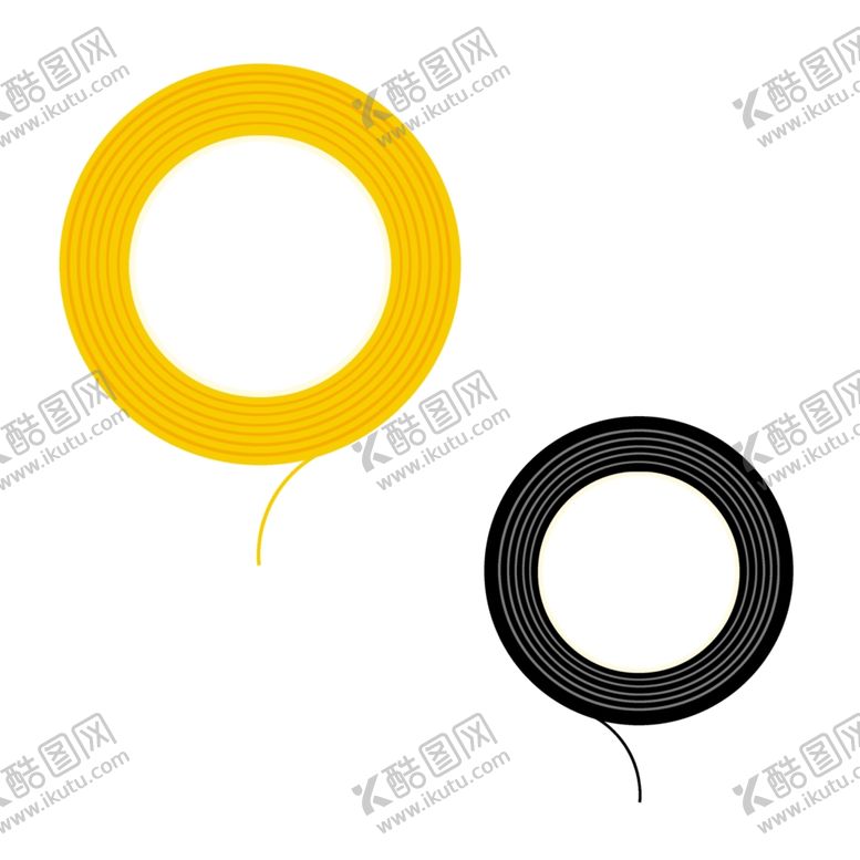 编号：74308207132330543467【酷图网】源文件下载-卡通矢量简易胶带素材