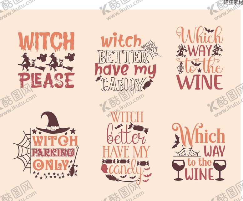 编号：51419404050956018843【酷图网】源文件下载-女巫主题创意文字设计