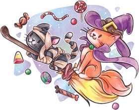 万圣节活动僵尸设计图