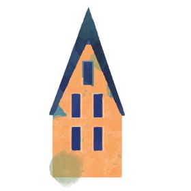 卡通绘画小鸟图案