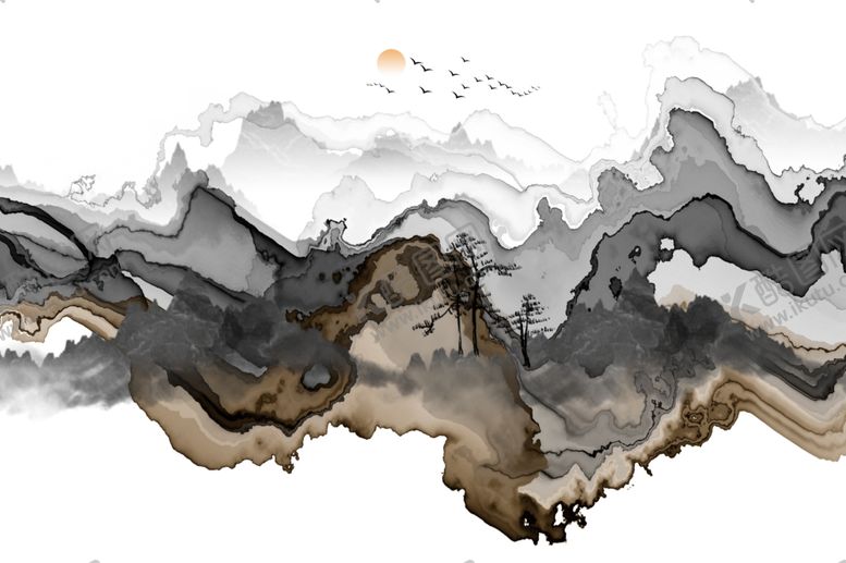 编号：14277609141425577586【酷图网】源文件下载-意境山水