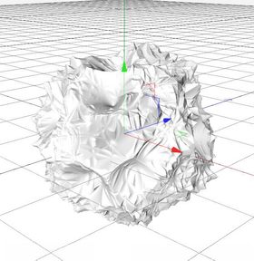 C4D模型岩石假山石头景观石