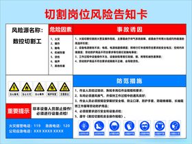 风险告知卡