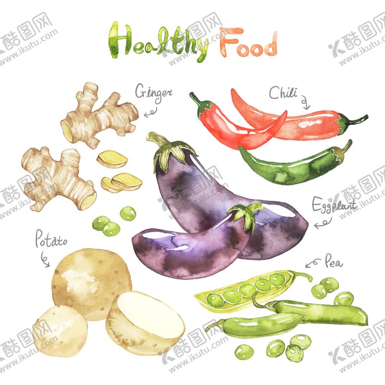 编号：84611110020631097936【酷图网】源文件下载-手绘蔬菜水果海报图片