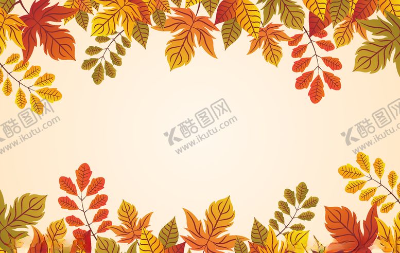 编号：13451109200915392050【酷图网】源文件下载-叶子背景