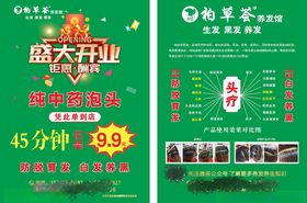 柏草荟DM单中药泡头