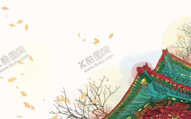 编号：34114305110806383470【酷图网】源文件下载-古风国潮意境复古海报背景素材
