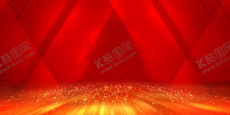 编号：31508106241508501151【酷图网】源文件下载-大气金色冲击粒子年会庆典启动仪