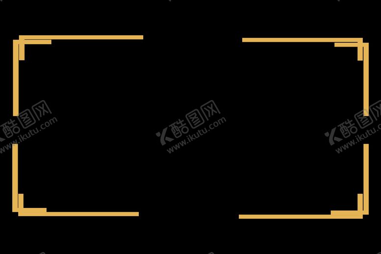 编号：64510209170116062683【酷图网】源文件下载-金色边框