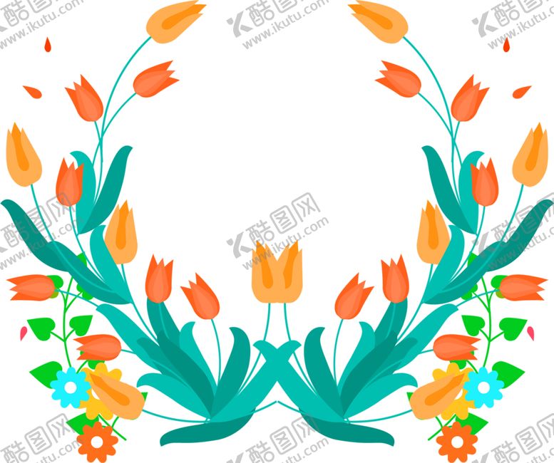 编号：55228009091103486075【酷图网】源文件下载-鲜花装饰