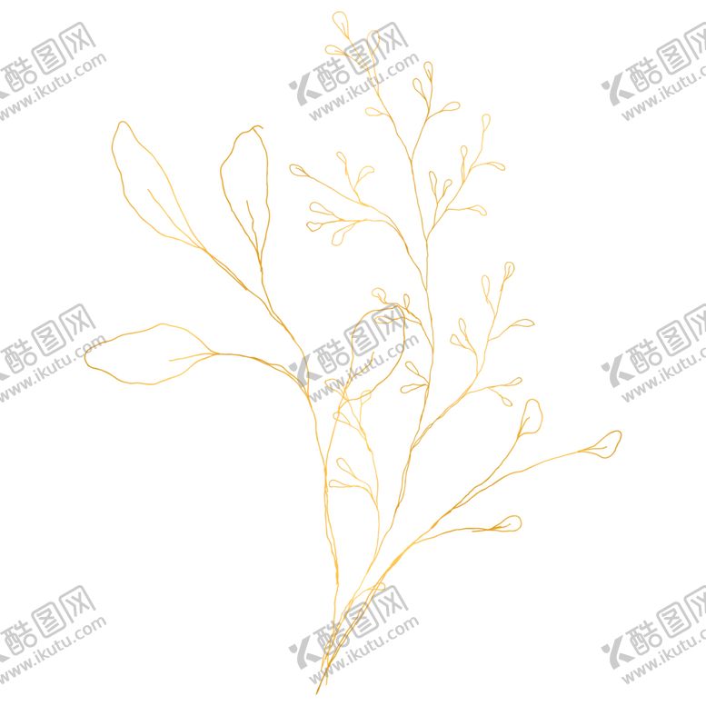 编号：86584305090513288111【酷图网】源文件下载-手绘花藤花纹