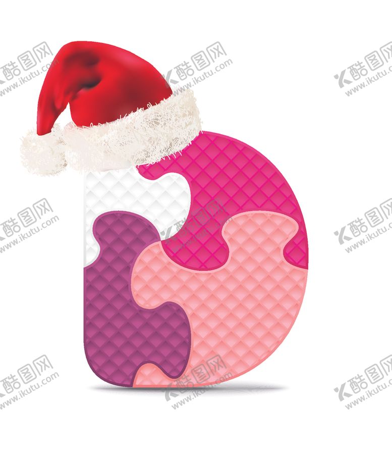 编号：66553510042132145920【酷图网】源文件下载-时尚卡通英文字母D字设计艺术字