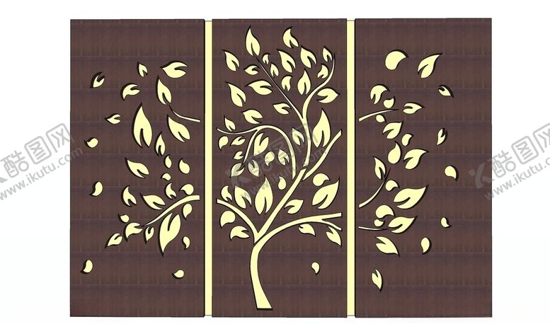 编号：96704009170353441183【酷图网】源文件下载-锈板景墙